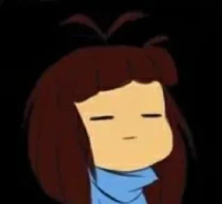 🔥 emoji Endertale frisk ❤️‍🔥 @Kyct18 Telegram sticker 17 of 116