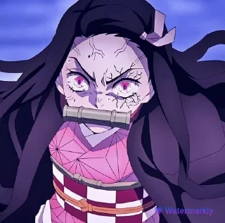 😡 emoji Незуко💗 Telegram sticker 21 of 27