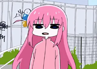 😵‍💫 emoji bocchi the cock! @bocchithekok Telegram sticker 20 of 50