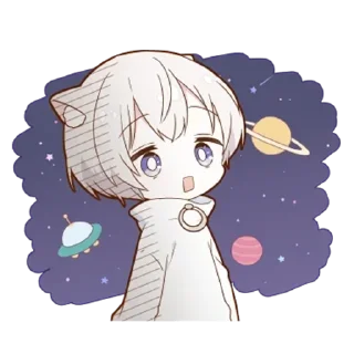 🌟 emoji Милашка-кун - @tg_sticks Telegram sticker 14 of 40