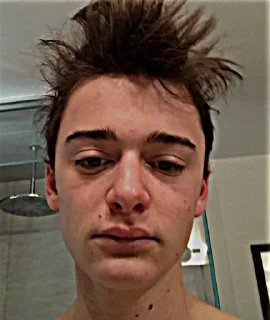 😑 emoji Noah Schnapp Telegram sticker 5 of 30