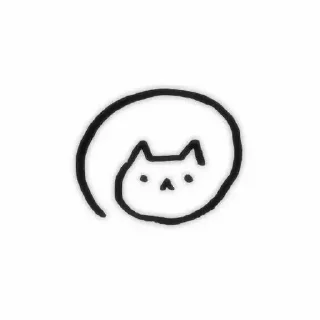 🐱 emoji 🖤 Telegram sticker 10 of 14