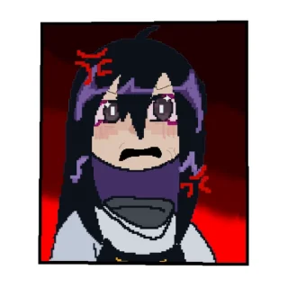 😡 emoji Aoi Telegram sticker 6 of 19