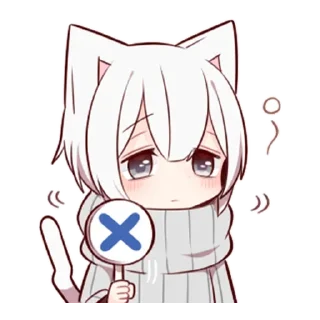 ❌ emoji Котенок @tg_sticks Telegram sticker 5 of 41