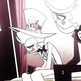💩 emoji БОЛЬШЕ ⇨ @CLOOBHUB ЛЮЦИФЕР ОТЕЛЬ ХАЗБИН LUCIFER ТГ Telegram sticker 11 of 107