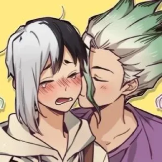 💕 emoji sengen cuddles | cr: dcon_34 Telegram sticker 14 of 120