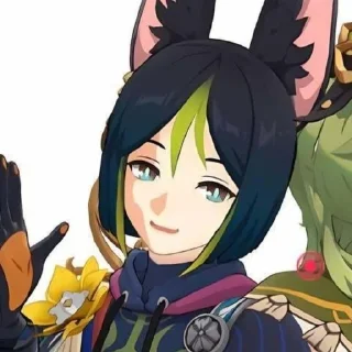 🙂 emoji Тигнари хоч теюя Telegram sticker 13 of 79