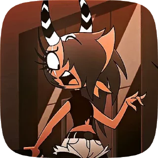 🌟 emoji БОЛЬШЕ ⇨ @CLOOBHUB САЛЛИ АДСКИЙ БОСС HELLUVA BOSS Telegram sticker 11 of 73
