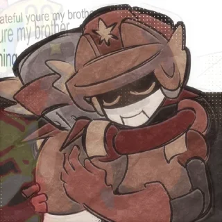 🔖 emoji ♡゙ @VISNWSTI . . . Larry and Lawrie Telegram sticker 23 of 120