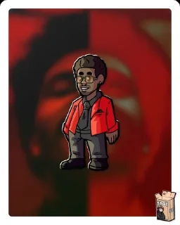 🌟 emoji The Weeknd Telegram sticker 14 of 55