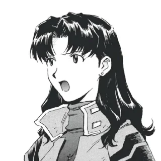 🥄 emoji misato katsuragi @legkiri Telegram sticker 15 of 27
