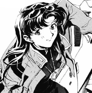 🥄 emoji misato katsuragi @legkiri Telegram sticker 9 of 27