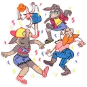 👯 emoji Hillbilly Dolly Telegram sticker 13 of 40
