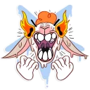 😡 emoji Hillbilly Dolly Telegram sticker 9 of 40
