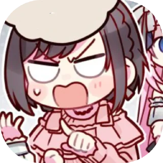 ❣ emoji .⊹ канаена3 @fuyukostickers ♡ Telegram sticker 9 of 120