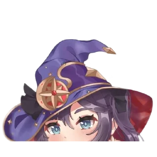 😐 emoji Mona Megistus by Marie Telegram sticker 7 of 17