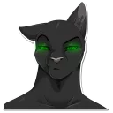 😊 emoji Black Panther @TVstickers Telegram sticker 9 of 16