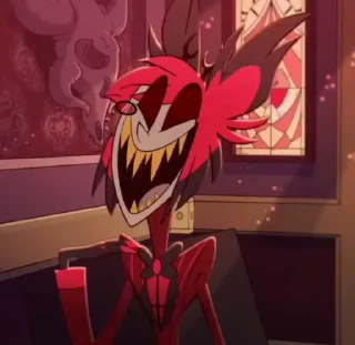 Sticker from THE radio demon