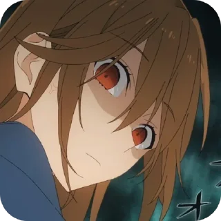 😡 emoji horimiya❤️ Telegram sticker 10 of 52