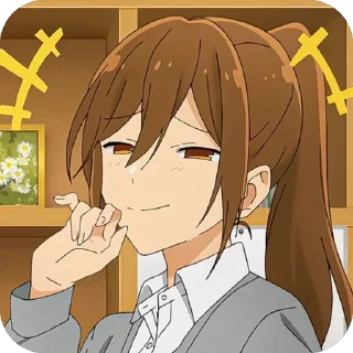 😏 emoji horimiya❤️ Telegram sticker 13 of 52