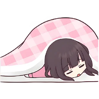 😴 emoji Куруми-чан (bonus) @Nyasticks Telegram sticker 13 of 25