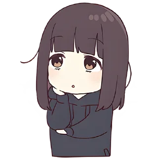 🙄 emoji Куруми-чан 8 @Nyasticks Telegram sticker 20 of 42