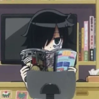 💗 emoji Томоко Куроки Telegram sticker 5 of 120