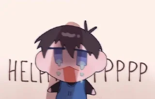 😨 emoji isagi :3 cr: @otpmaireal_455 Telegram sticker 11 of 14