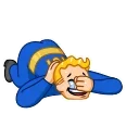 😂 emoji Fallout Telegram sticker 15 of 54