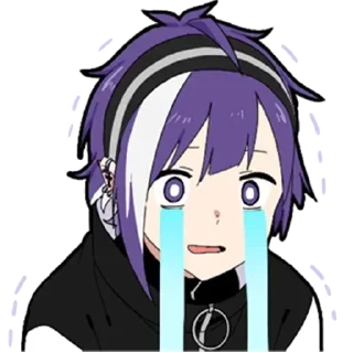 😭 emoji Lonely @stickersb2b Telegram sticker 14 of 71