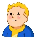 😒 emoji Fallout Telegram sticker 23 of 54