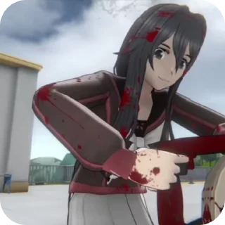 🌟 emoji 🔪`• Ryoba Aishi »🩸 :: @kormli Telegram sticker 19 of 28