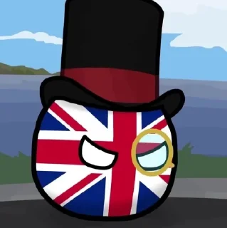 🇬🇧 emoji Countryballs one love🇵🇱 Telegram sticker 10 of 53