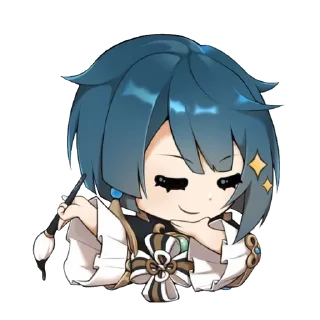 🫐 emoji XI𐌽ᏵQI𐌵 Telegram sticker 15 of 16