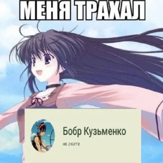 Sticker from Меня трахало пол флуда