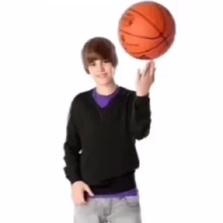 🏀 emoji Justin Bieber Telegram sticker 9 of 16