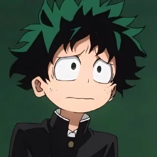 😟 emoji Мидория(@Gos_Aye) Telegram sticker 15 of 92