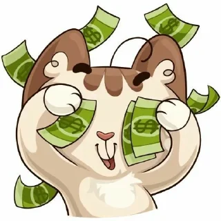 🤑 emoji caaaaat Telegram sticker 16 of 38