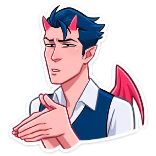 😈 emoji Дьявол :: @stickroom Telegram sticker 17 of 48