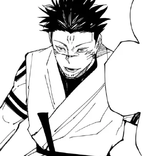🌟 emoji Sukuna Manga @ShloY | @KorPh Telegram sticker 12 of 100