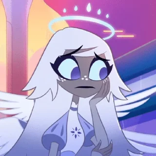 😥 emoji emily hazbin hotel ଘ☆ Telegram sticker 18 of 45