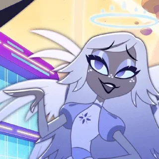 😏 emoji emily hazbin hotel ଘ☆ Telegram sticker 16 of 45