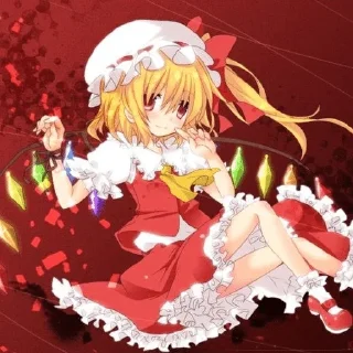 ❤️ emoji ⛓️🩸Flandre Scarlet🩸⛓️ Telegram sticker 6 of 52