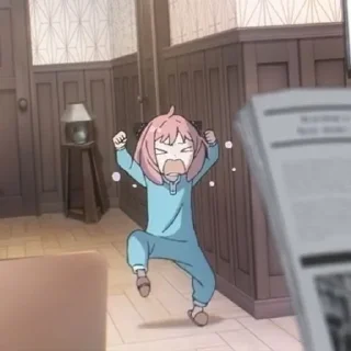 😭 emoji Аня 2/Семья шпиона Telegram sticker 9 of 42