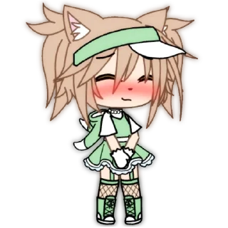 😊 emoji Gacha Life Telegram sticker 7 of 24
