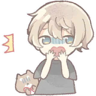 😱 emoji Повседневный кун @nyasticks Telegram sticker 19 of 41