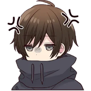 😡 emoji Менхера-кун 15 @manabe_bx Telegram sticker 18 of 39
