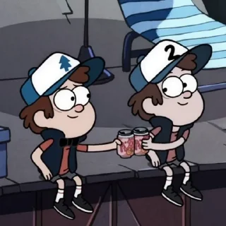🌟 emoji Mystery twins ⋆. 𐙚 ˚ @srindera Telegram sticker 22 of 90