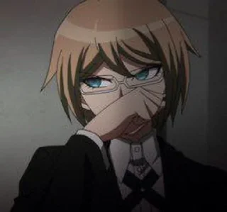 🤢 emoji byakuya togami Telegram sticker 6 of 16