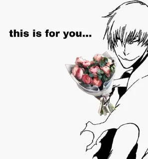 🌹 emoji Bleach a rose Telegram sticker 7 of 25